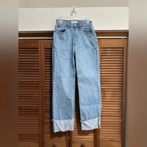 Abercrombie Cuffed Hem Jeans